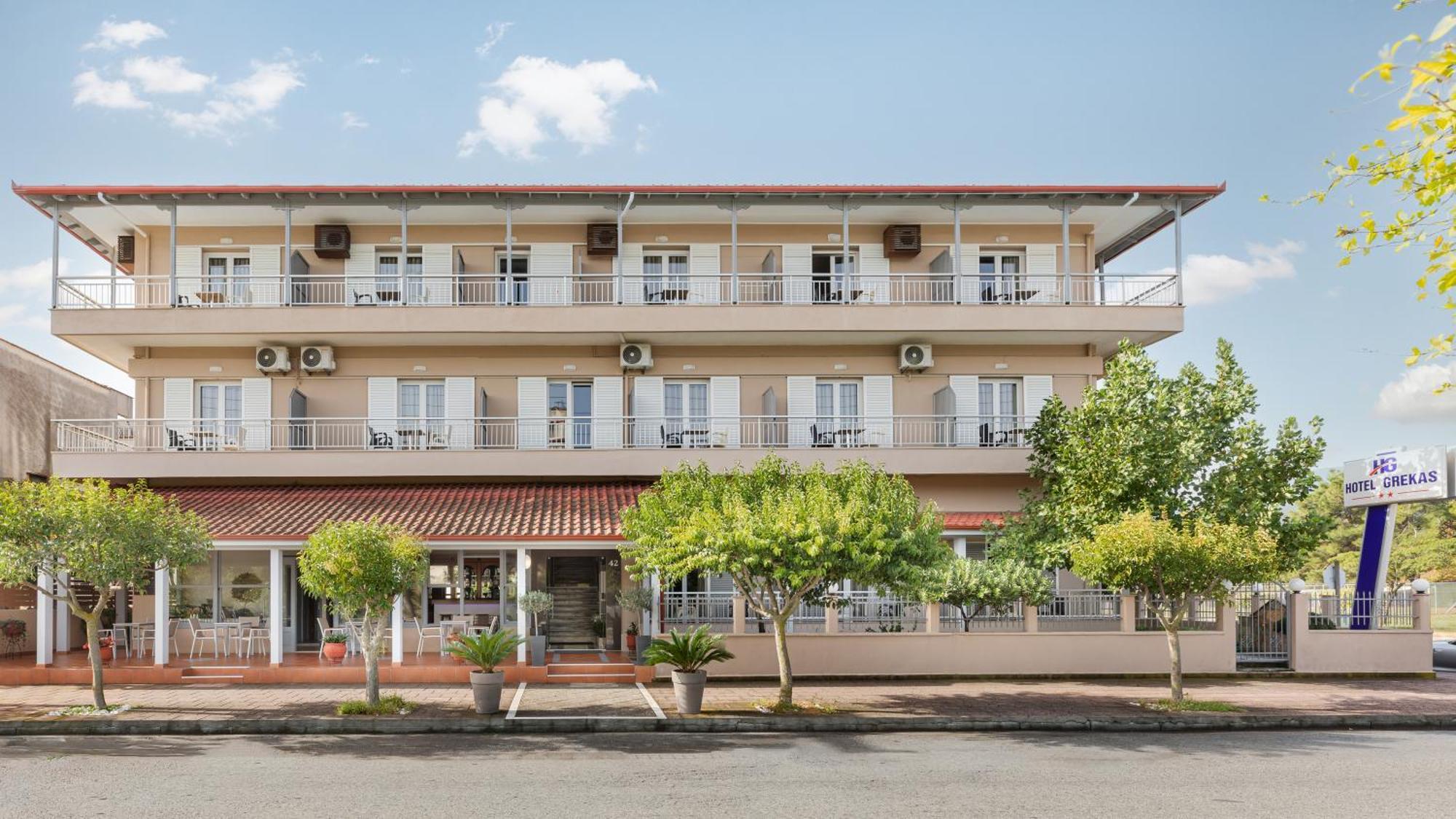 Hotel Grekas Néoi Póroi Exteriér fotografie